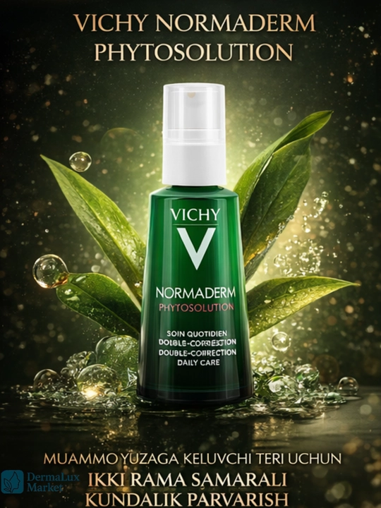 Крем против акне Vichy Normaderm для жирной, проблемной кожи, лёгкая текстура, уменьшает акне - 