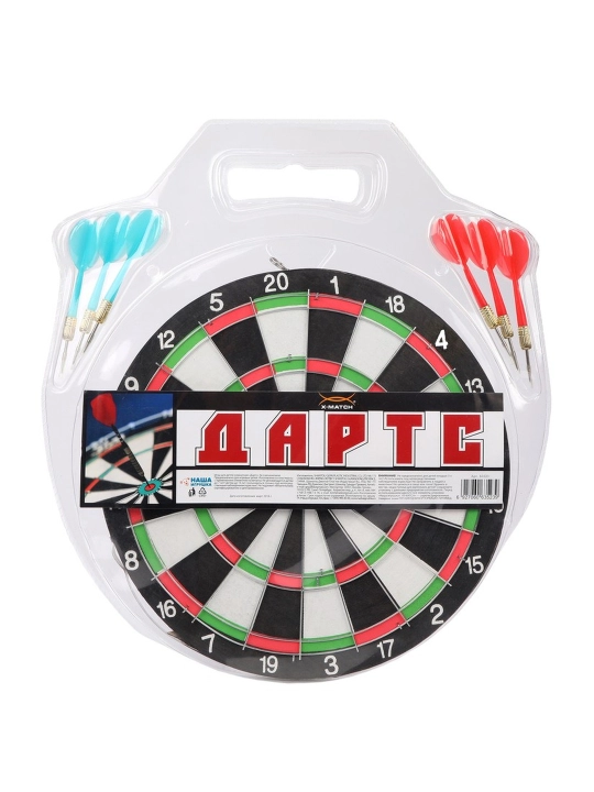 X-Match dartlari 30 sm, 6 ta dart - 