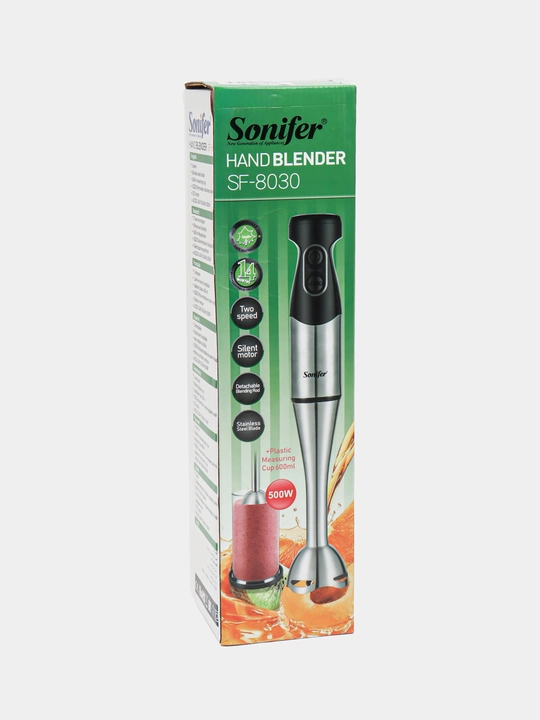 Sonifer botma blenderi, chopper, mikser, maydalagich - 6 tur, 1500 Vt gacha