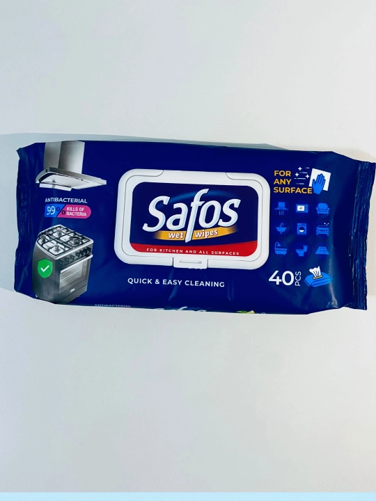Salfetka, yog' va kirlarni ketkazuvchi nam salfetka, oshxona salfetkasi
