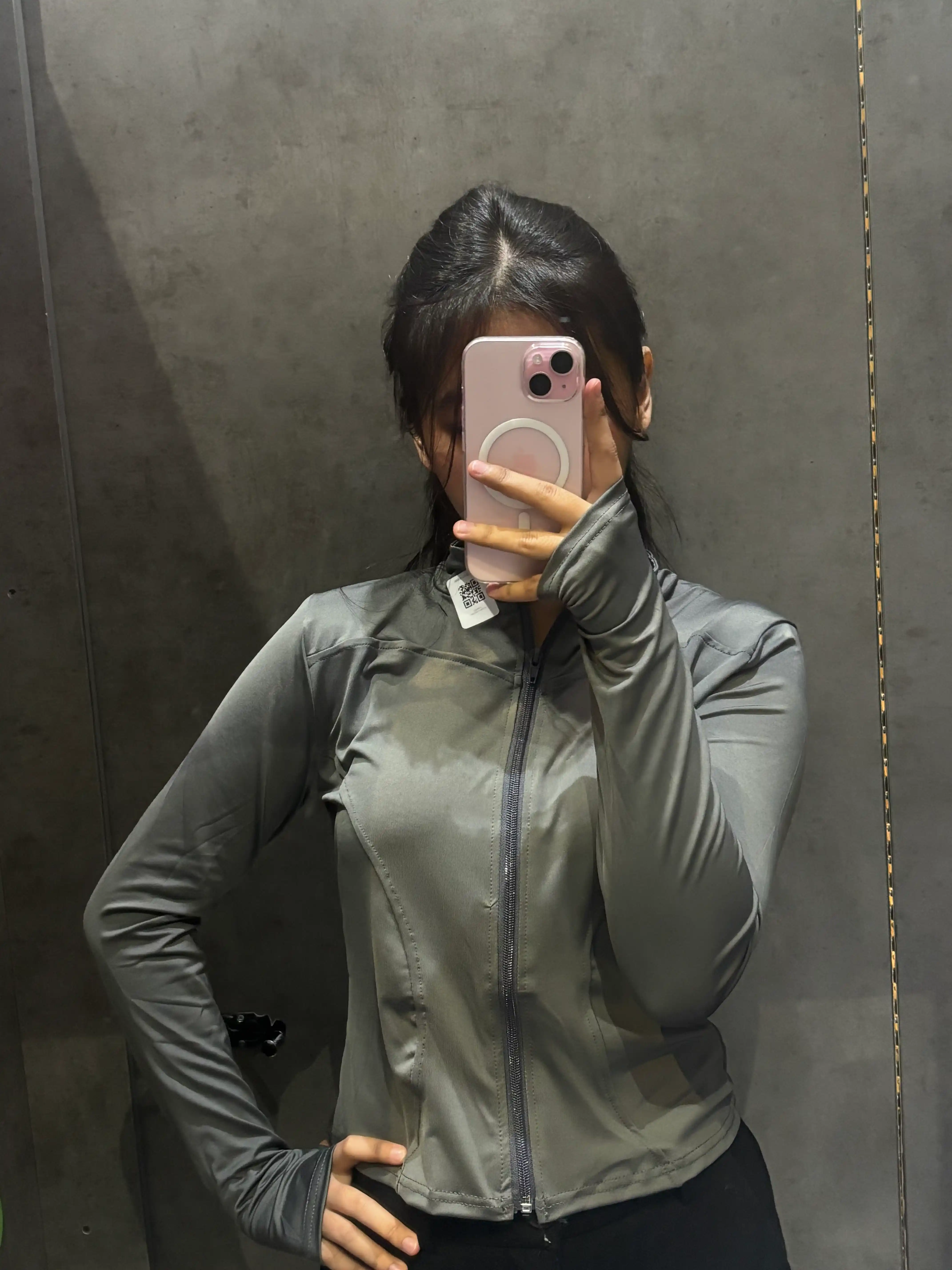 Ayollar sport rashgard, fitnes uchun longsliv, tanani torib turuvchi sport kofta koftas