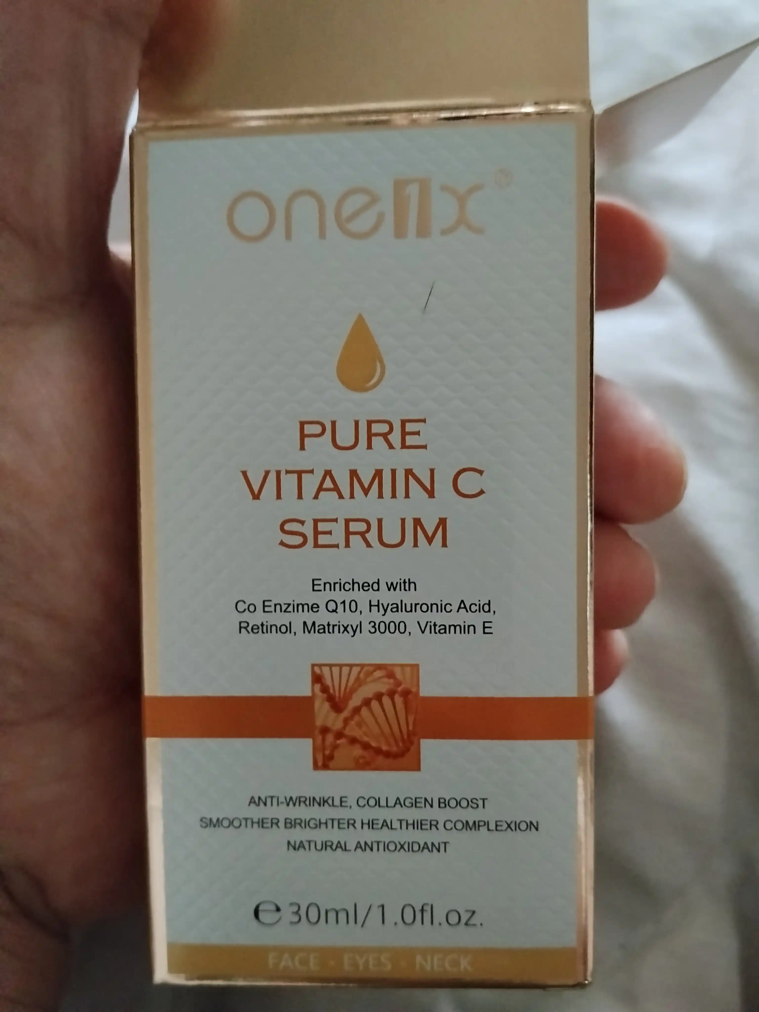 Сыворотка от прыщей ONE1X vitamin c serum сыворотка с витамином с и ретинол