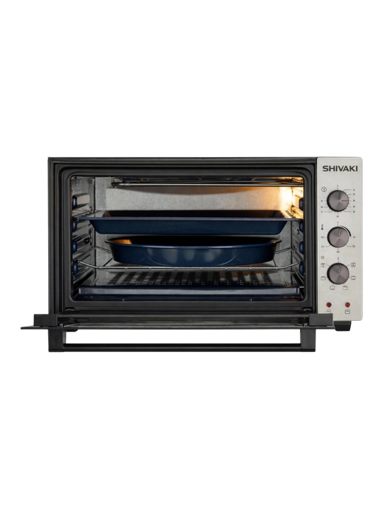 Mini pech Shivaki MD4218L 42 litr, konveksiya va grill funksiyali, qora