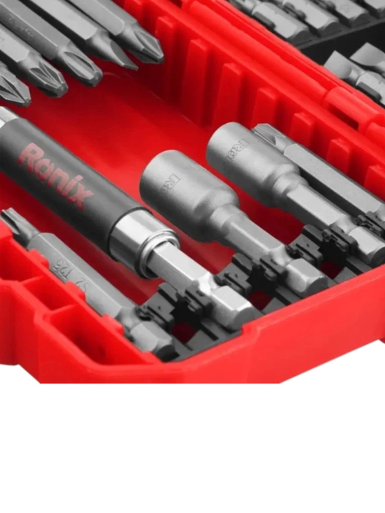 Bit to'plami, universal, adapter bilan, 38 dona