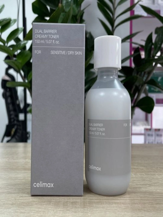 Ikki himoya qatlamli krem-toner Celimax Dual Barrier Creamy Toner, 150 ml - 