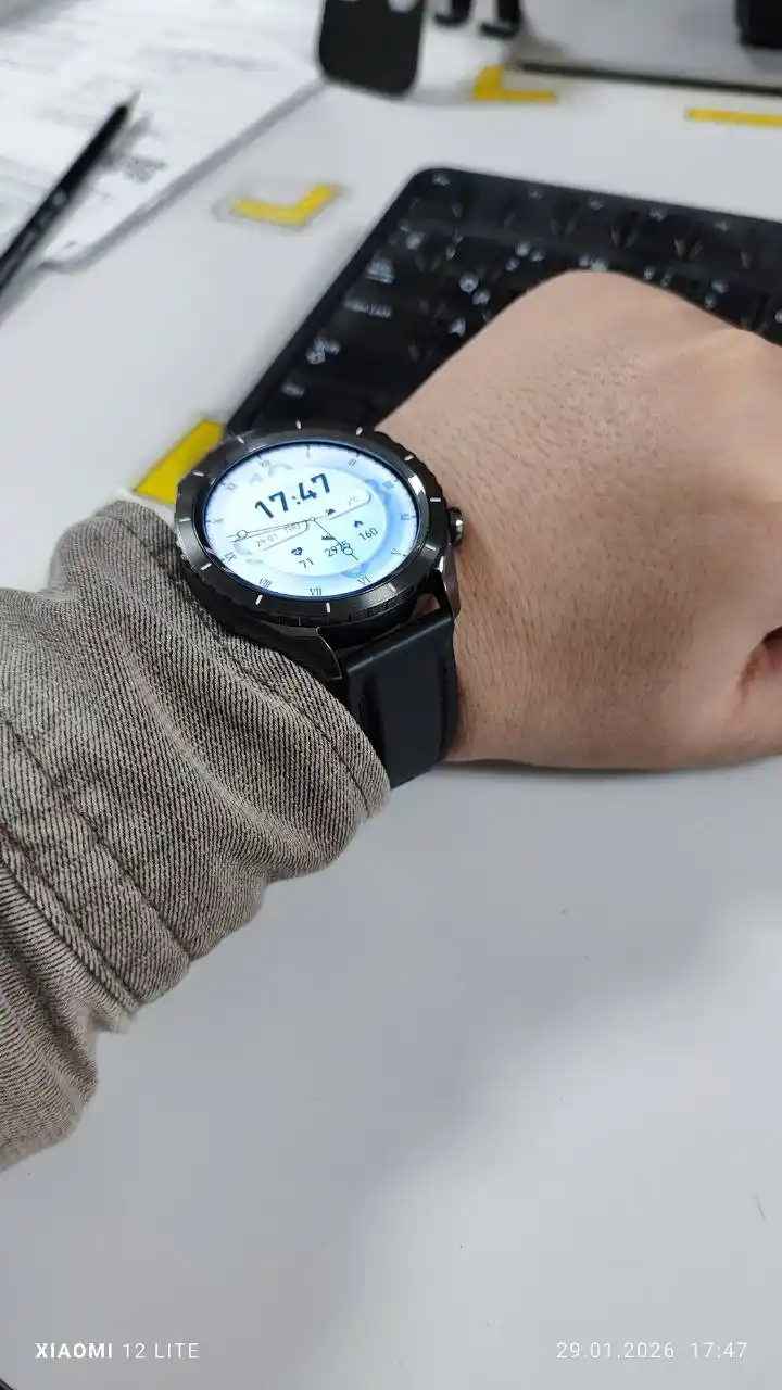 Смарт-часы Green Lion Galvin, интеграция ChatGPT, 1.43" AMOLED, Rotating Bezel