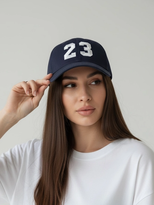 23 raqamli klassik beysbol kepkasi ayollar va erkaklar uchun, kepka, beysbolka, bosh kiyim