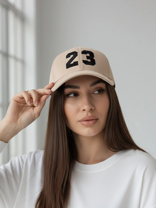 23 raqamli klassik beysbol kepkasi ayollar va erkaklar uchun, kepka, beysbolka, bosh kiyim