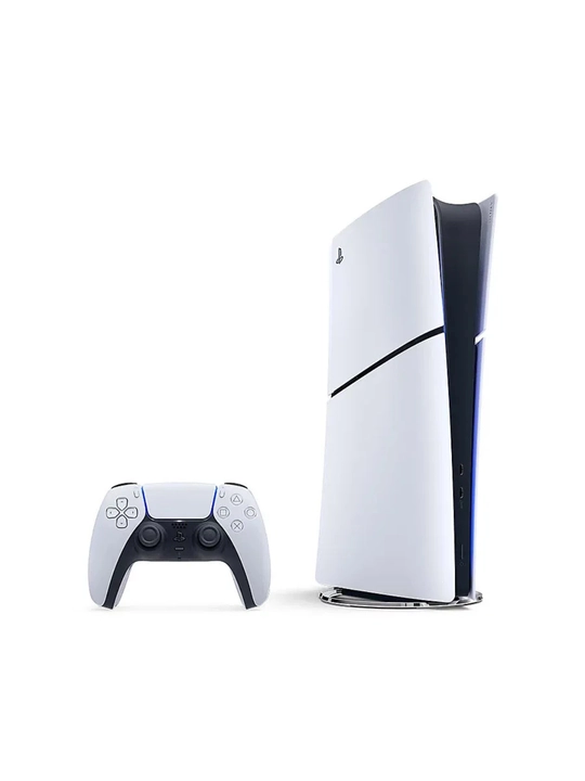 Sony PlayStation 5 Slim Digital Edition 825 GB (PS5) o'yin konsoli, oq rangda