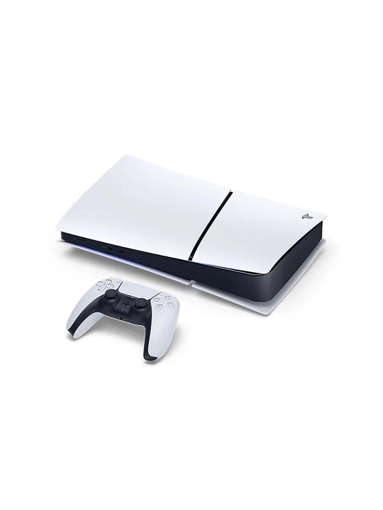 Sony PlayStation 5 Slim Digital Edition 825 GB (PS5) o'yin konsoli, oq rangda