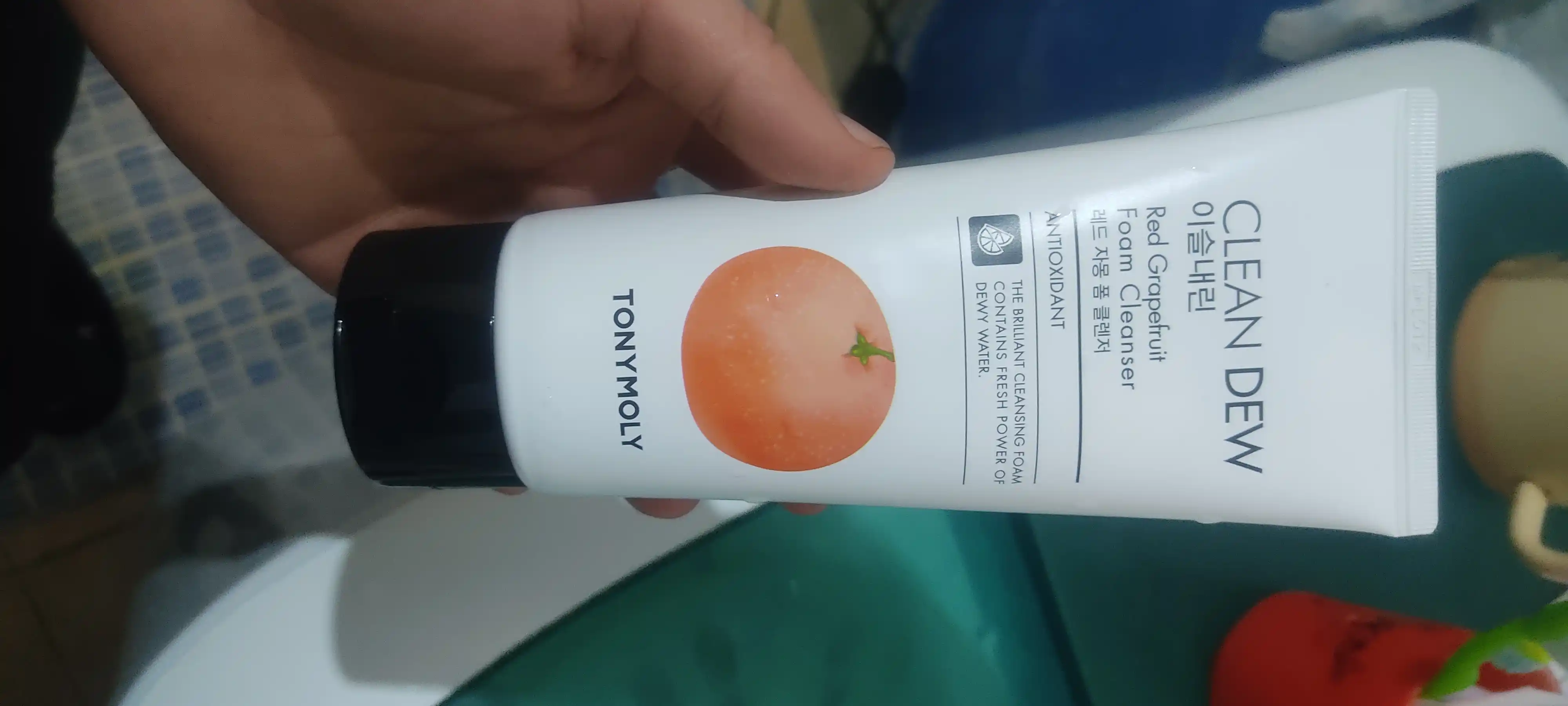Ko'pik yuz yuvish uchun Tony Moly, Clean Dew Foam Cleanser, 180 ml