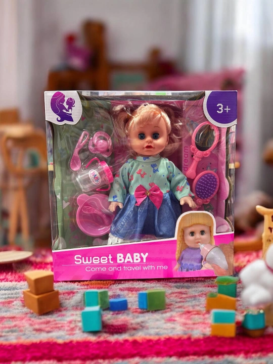Детская кукла “Sweet Baby” с набором аксессуаров