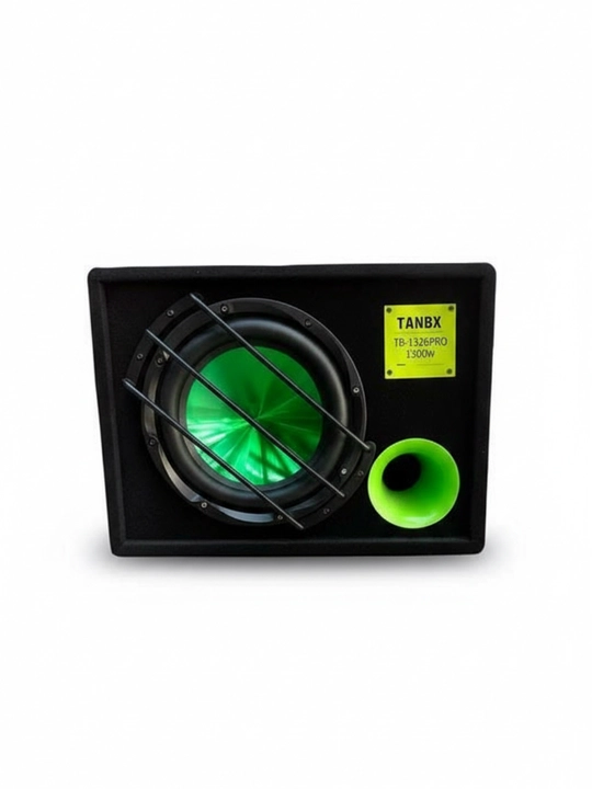 Faol avtosabvufer TANBX TB-1320PRO 25 sm, kuchli bass