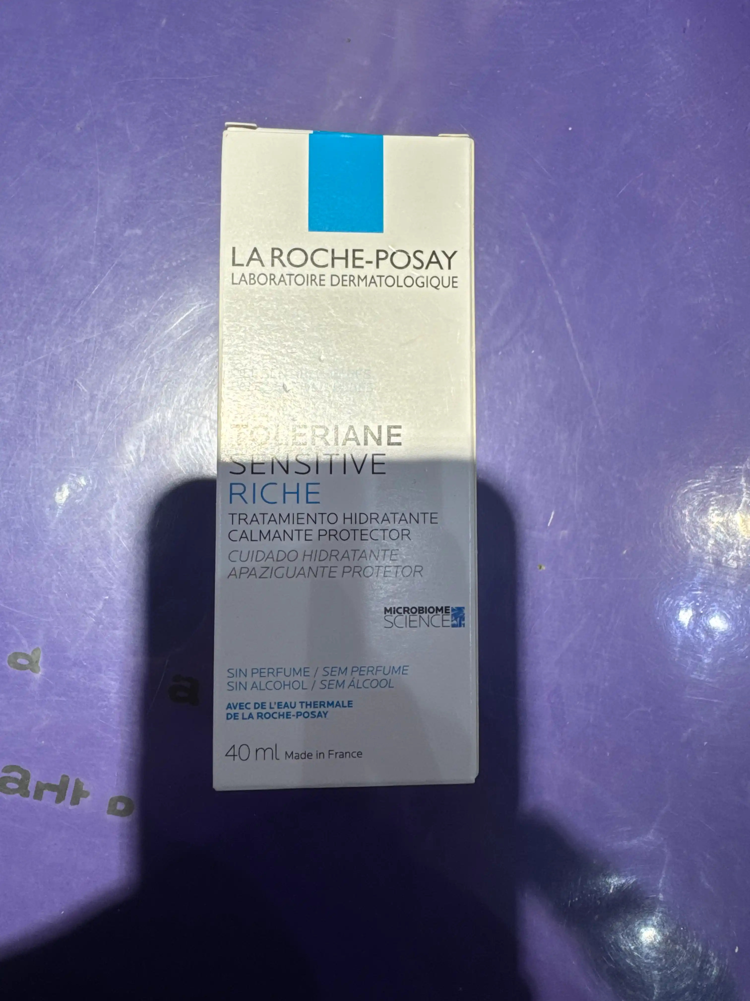 LA ROCHE-POSAY TOLERIANE SENSITIVE RICHE Увлажняющий уход для сухой чувствительной кожи, 40 мл