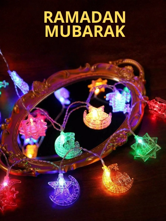 Ramadan,  LED girlyandasi — Muqaddas oyda iliqlik va shinamlik muhiti