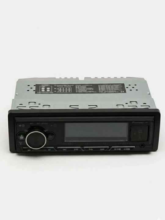 Автомагнитола Pioneer 3866: Bluetooth, USB, RGB-подсветка и мощный бас (4х60 Вт)