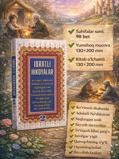 Ibratli hikoyalar 2-qism (lotin) - 