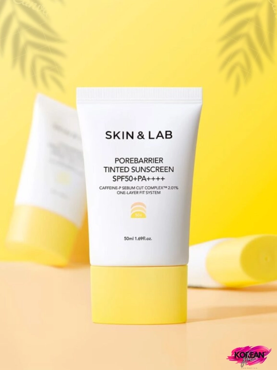Quyoshdan himoyalovchi tonusli krem SKIN&LAB Porebarrier Tinted Sunscreen SPF50+ PA++++