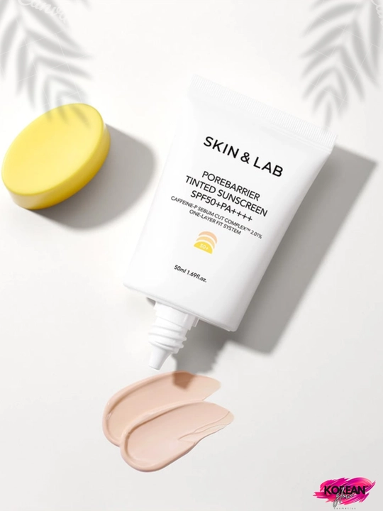 Quyoshdan himoyalovchi tonusli krem SKIN&LAB Porebarrier Tinted Sunscreen SPF50+ PA++++