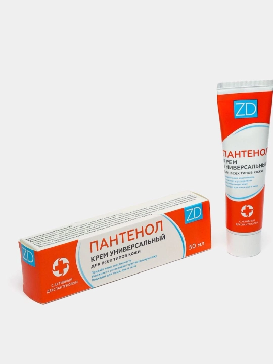 ZD pantenol kremi, universal, 50 ml