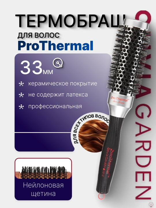 Профессиональная расческа Termobrash Olivia Garden ProThermal - 