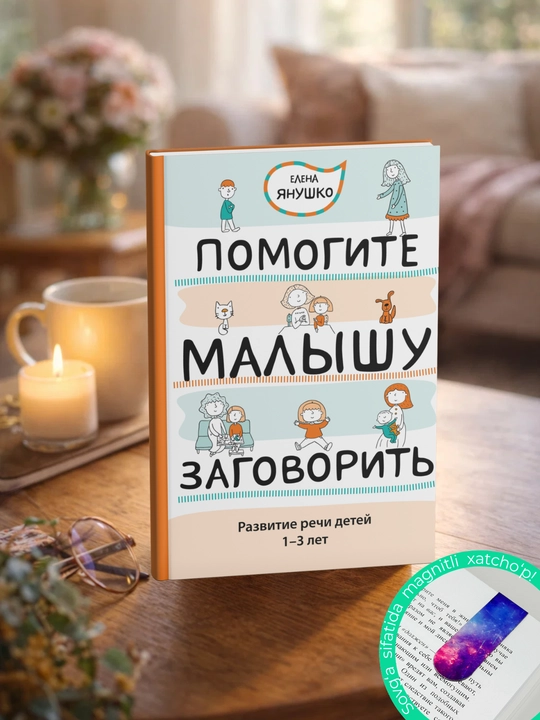 Помогите малышу заговорить. Развитие речи детей 1–3 лет. Елена Янушко
