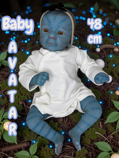 Кукла Reborn Аватар, 48 см, NPK — NPK-AVATAR
