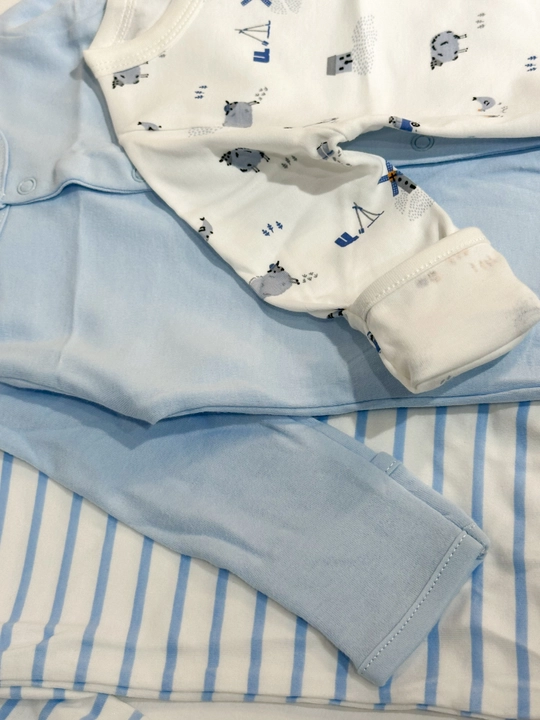 Mamas & Papas – 3 dona bolalar slipi to‘plami