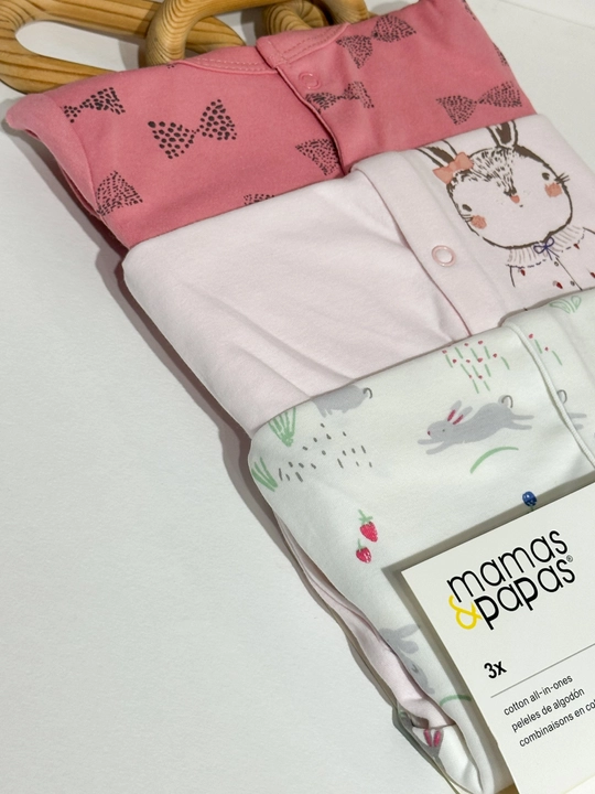 Mamas & Papas – 3 dona bolalar slipi to‘plami