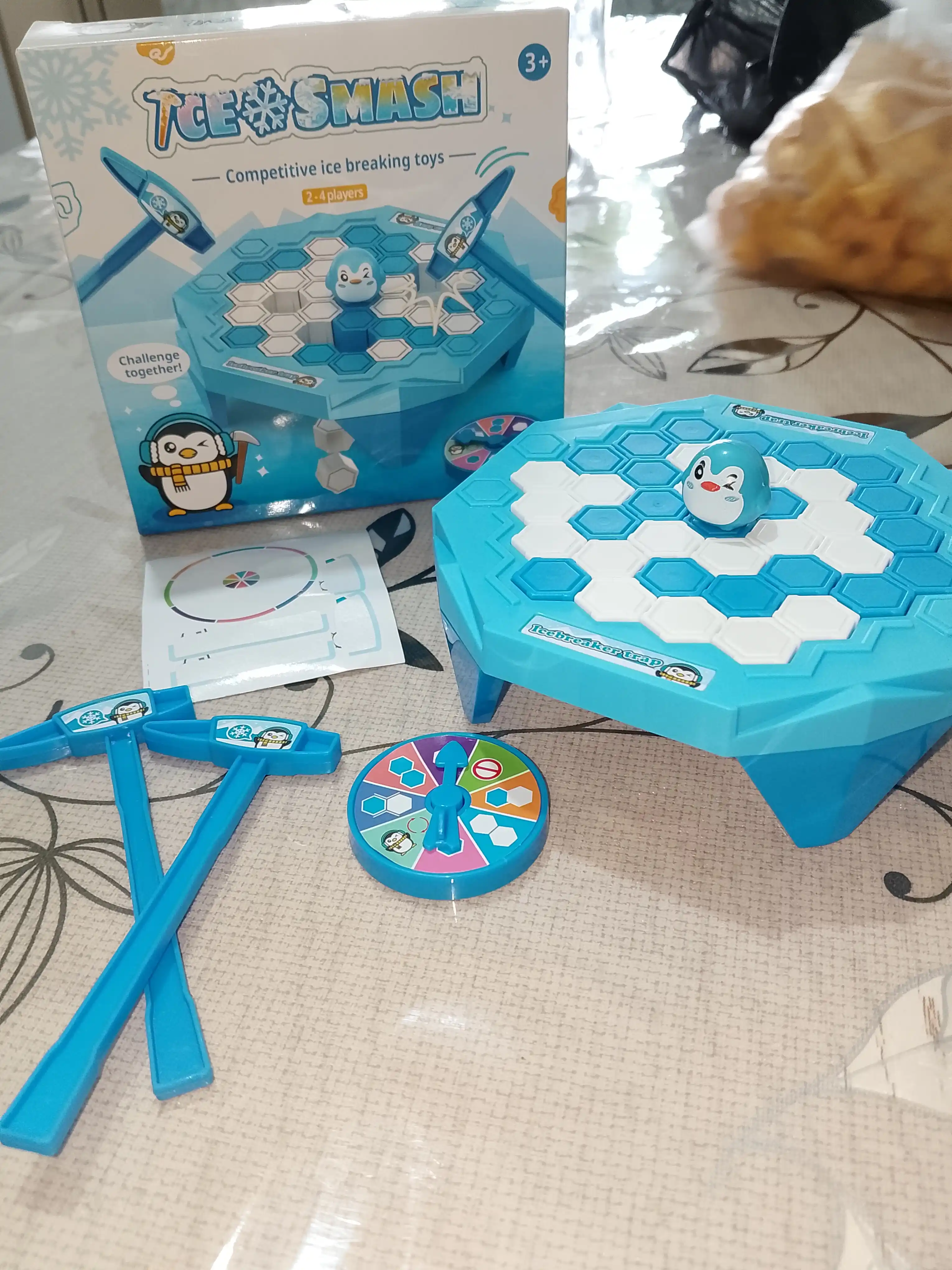 Игра Пингвин на льдине, головоломка, игрушка с молотками, настольная игра