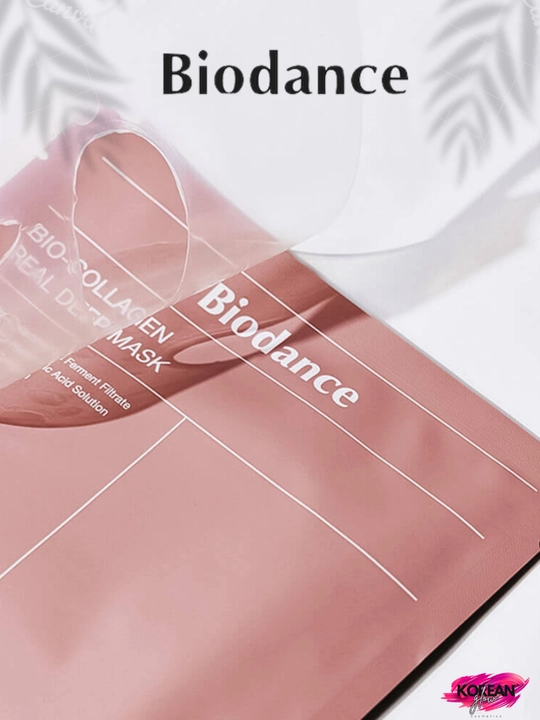 Biodance 5 turdagi gidrogel maskalari