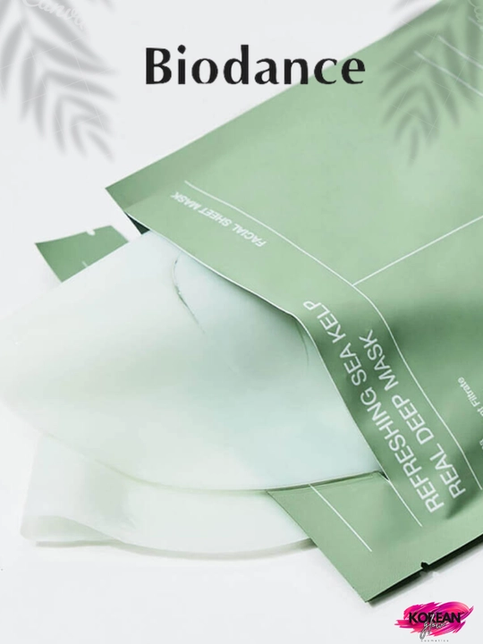 Biodance 5 turdagi gidrogel maskalari