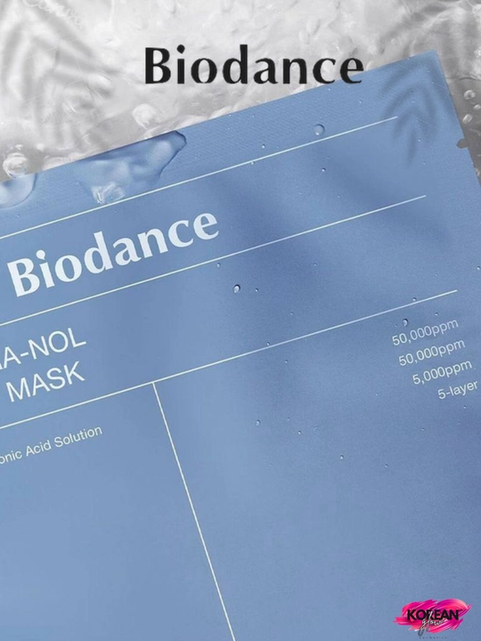 Biodance 5 turdagi gidrogel maskalari