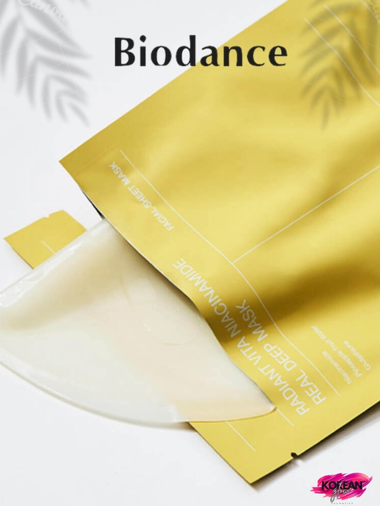 Biodance 5 turdagi gidrogel maskalari