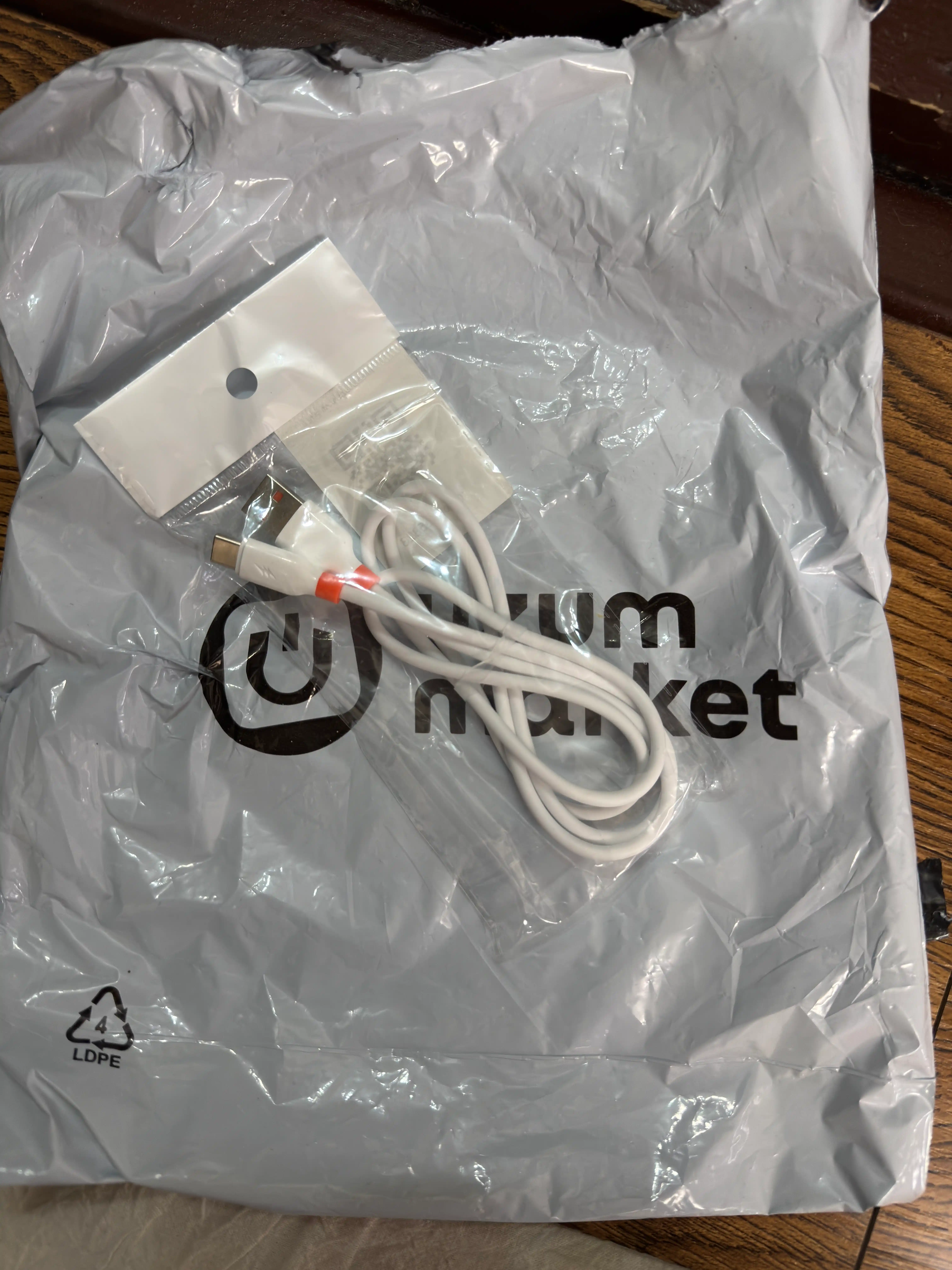 Кабель для быстрой зарядки USB Type-A → Type-C, для устройств на Android