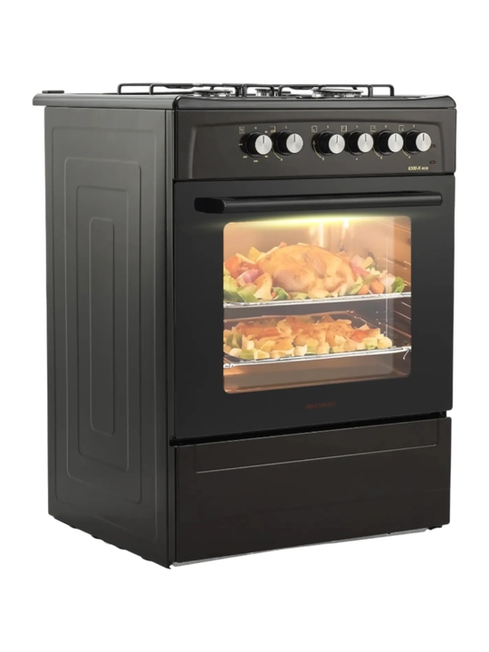 Shivaki 6300-K Eco gaz plitasi, aralash pech, 4 ta kamin - 