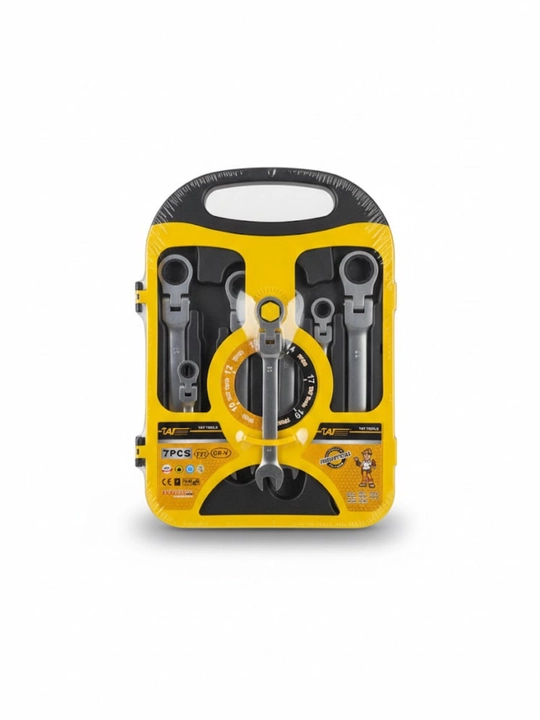 TAT TOOLS FlexRing Pro – 7 qismli Aylanma Kalitlar To‘plami (CR-V)