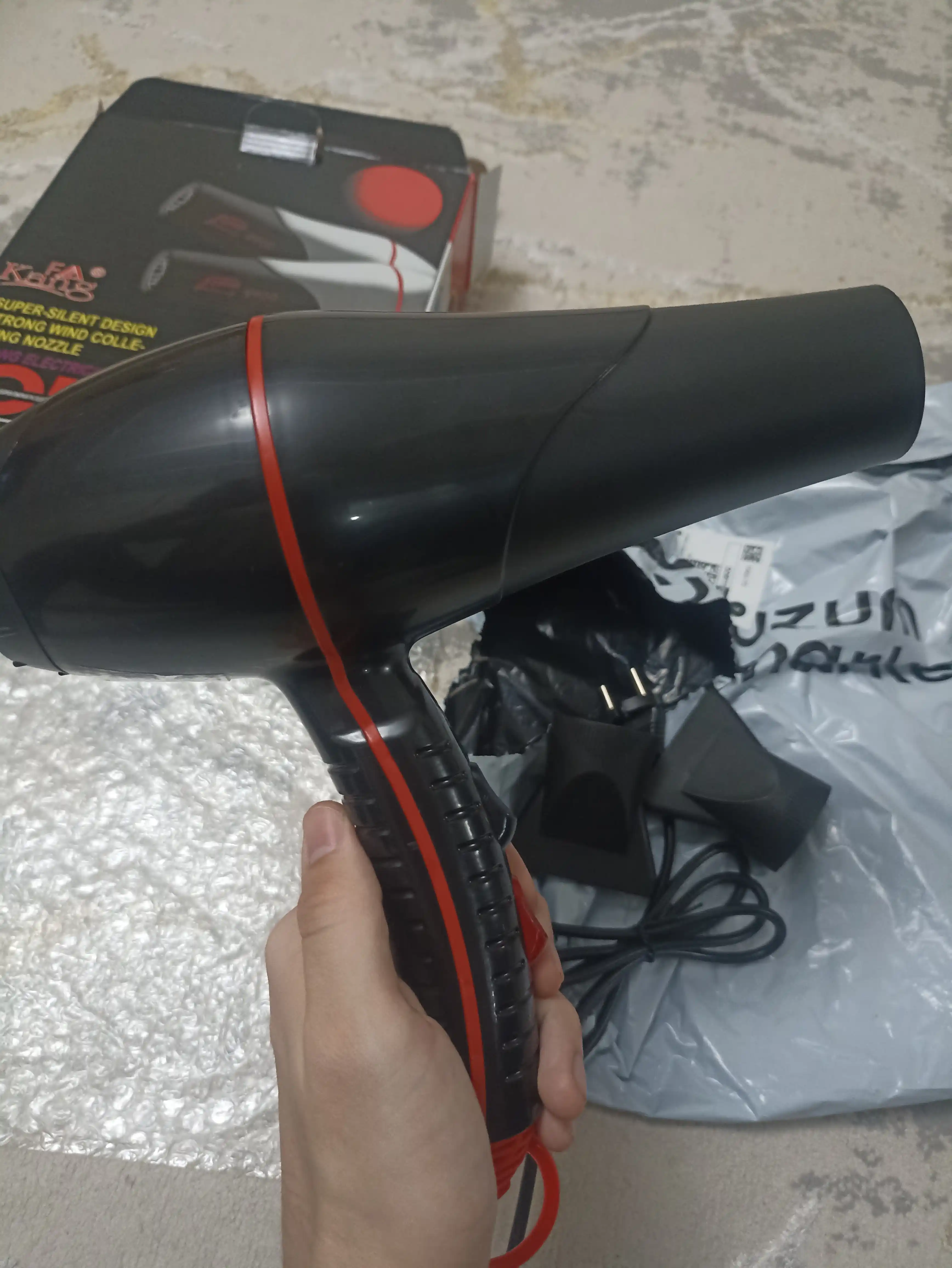 Fen soch quritish uchun FaKang ION FK-9900, qizlar uchun zo'r sovg'a