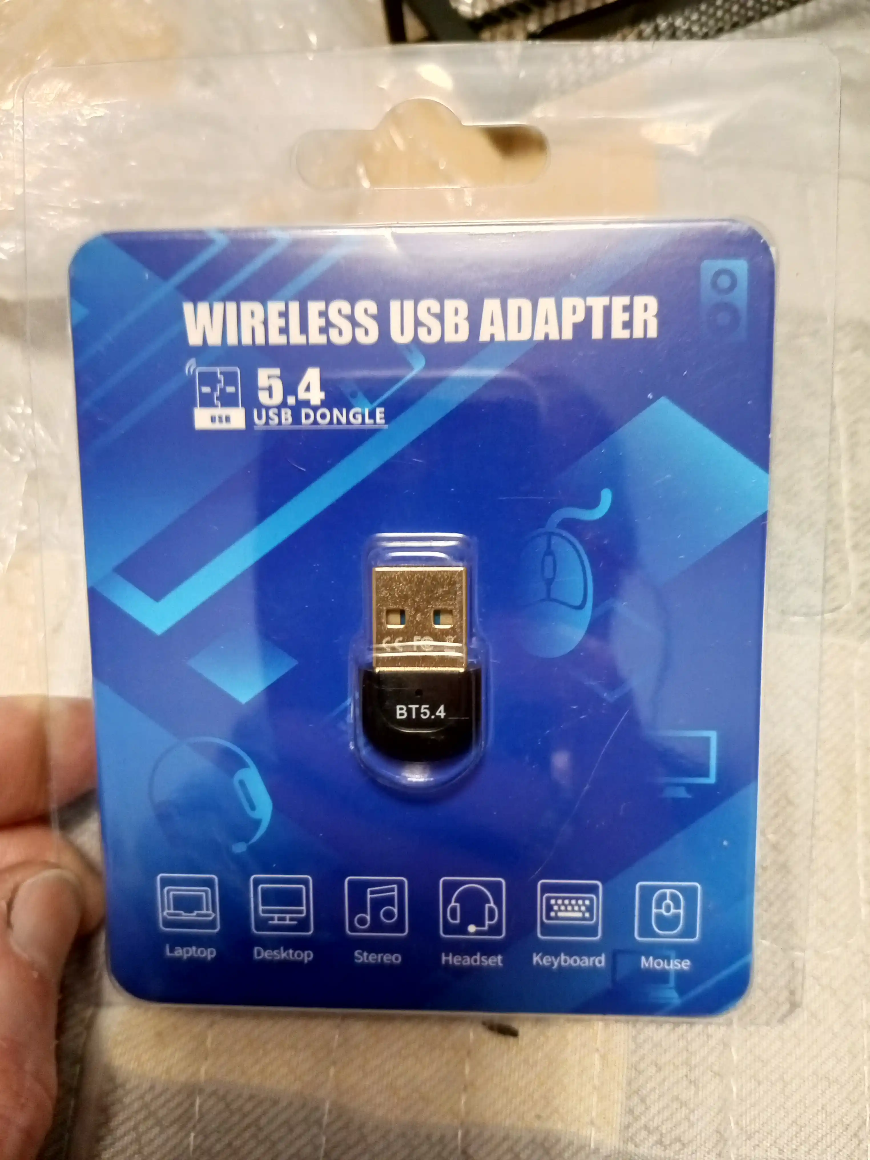 USB Bluetooth 5.4 adapteri, PK uchun
