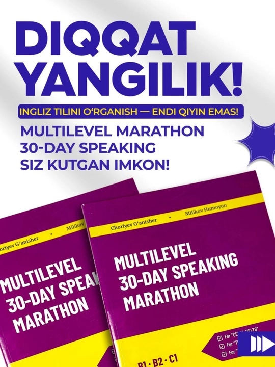 Multilevel 30-Day Listening, Reading Marathon - 