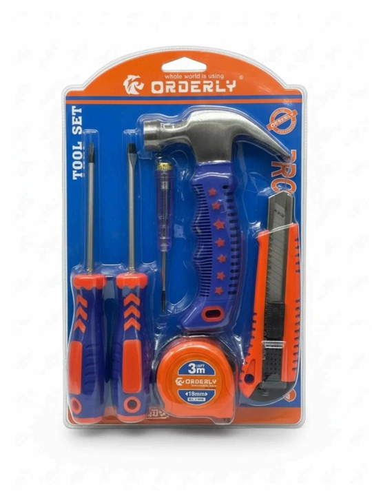 Uy va ta’mirlash uchun universal asboblar to‘plami ORDERLY