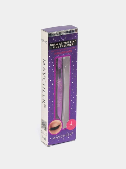 Подводка для глаз Maycheer, водостойкая, точная линия, черный eyeliner