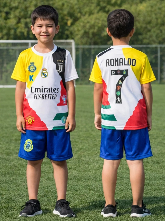 Детские футбольная форма Real Madrid, для домашних и выездных матчей