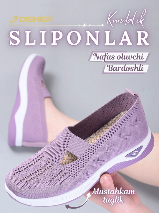 Ayollar sliponlari DISHER SoftWalk