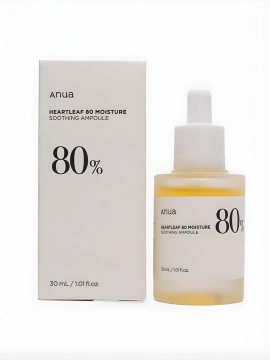 Anua Heartleaf 80 Moisture Soothing Ampoule, 30 ml - 