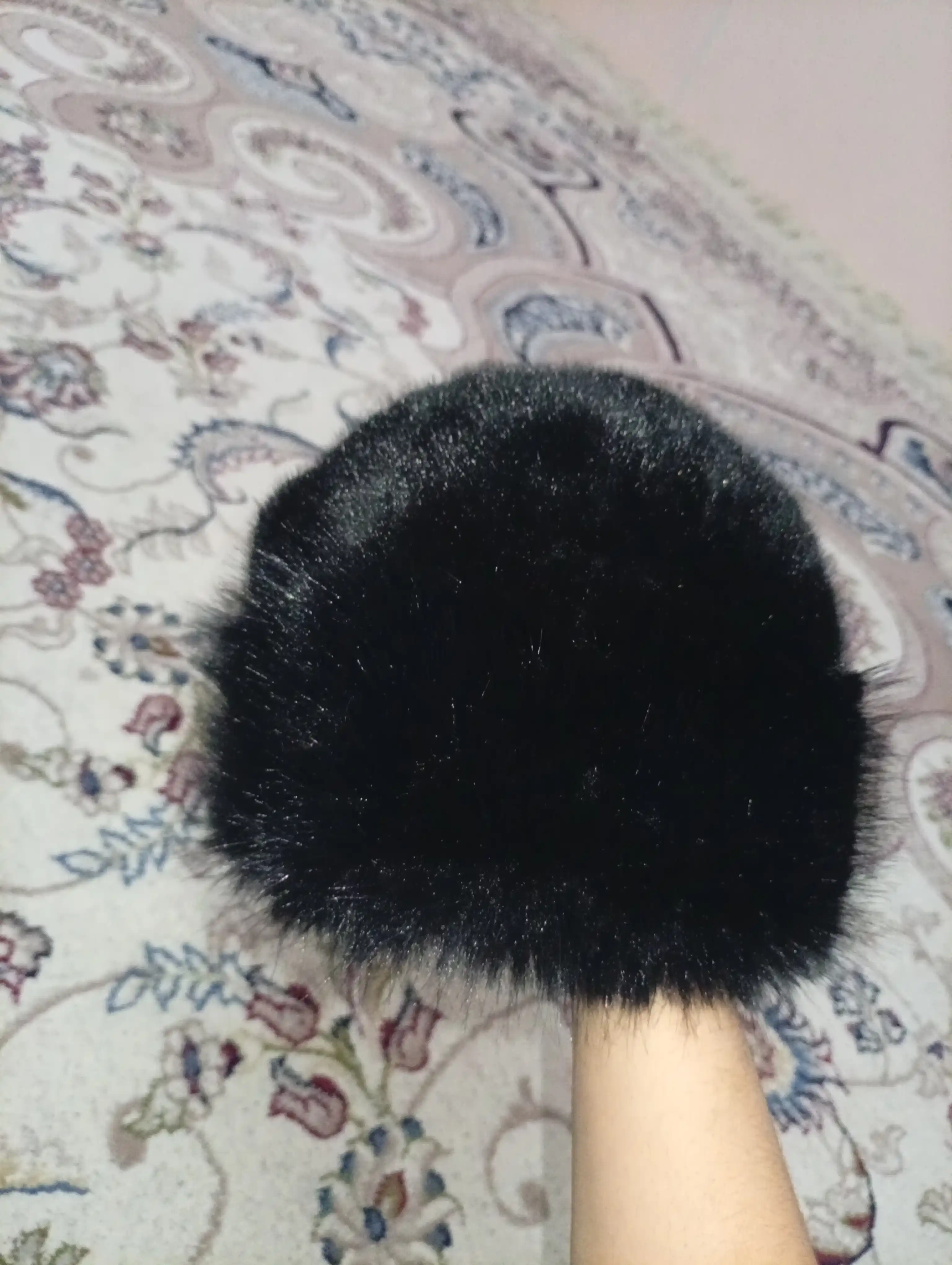 Ayollar va qizlar uchun eko mo‘ynali qishki qalpoq, bosh kiyim