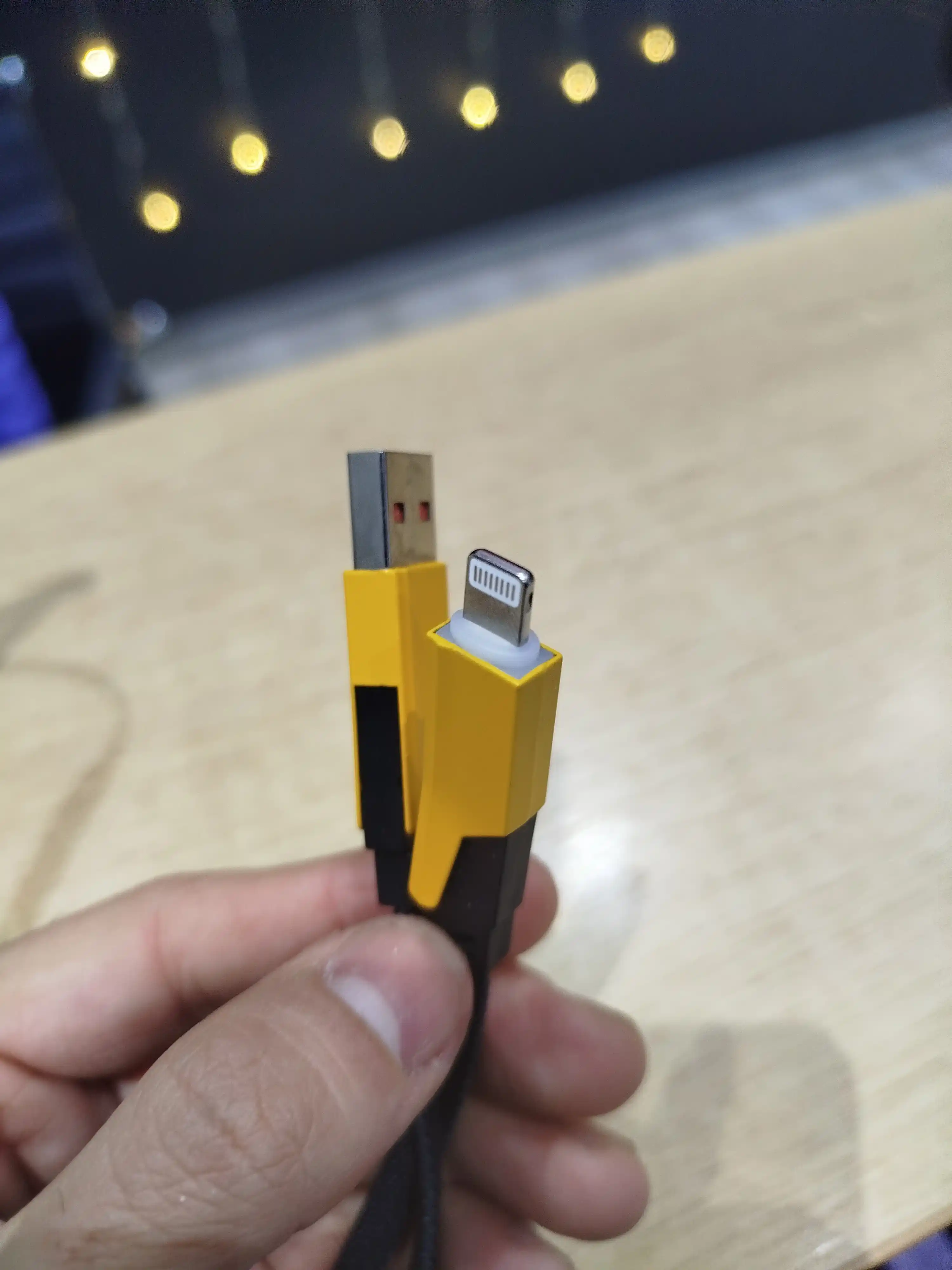 USB transformator kabeli: Type-C, Lightning - USB-A, Type-C