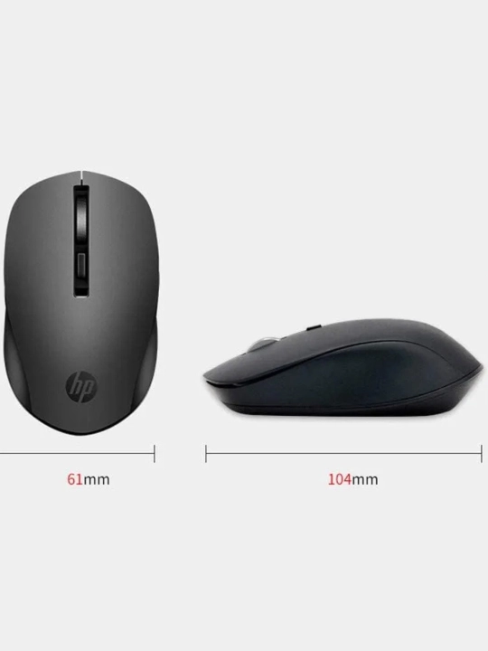 HP S1000 PLUS simsiz sichqoncha, hamma kompyuterlar va laptoplar uchun