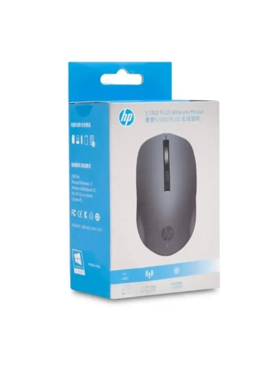 HP S1000 PLUS simsiz sichqoncha, hamma kompyuterlar va laptoplar uchun