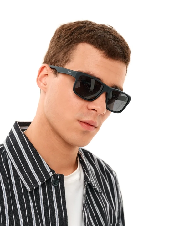 Солнцезащитные очки Polaroid, мужские, защита от УФ-излучения, классика